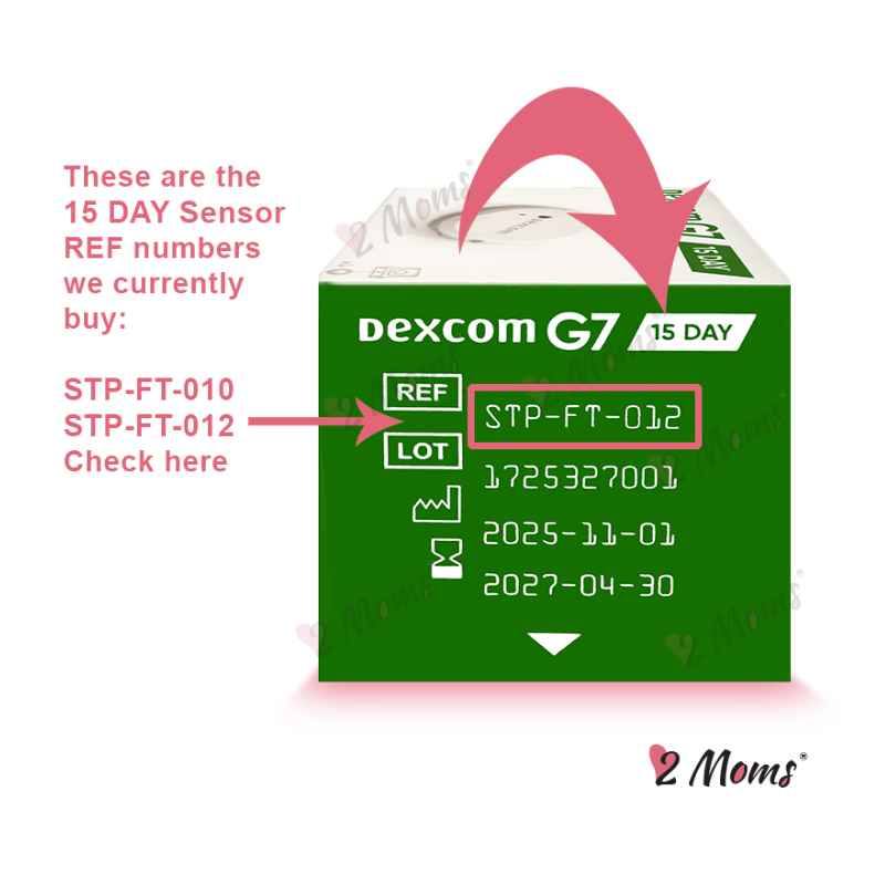 Sell Dexcom G7 15 Day STP-FT-012 Two Moms Buy Test Strips | Two Moms ...